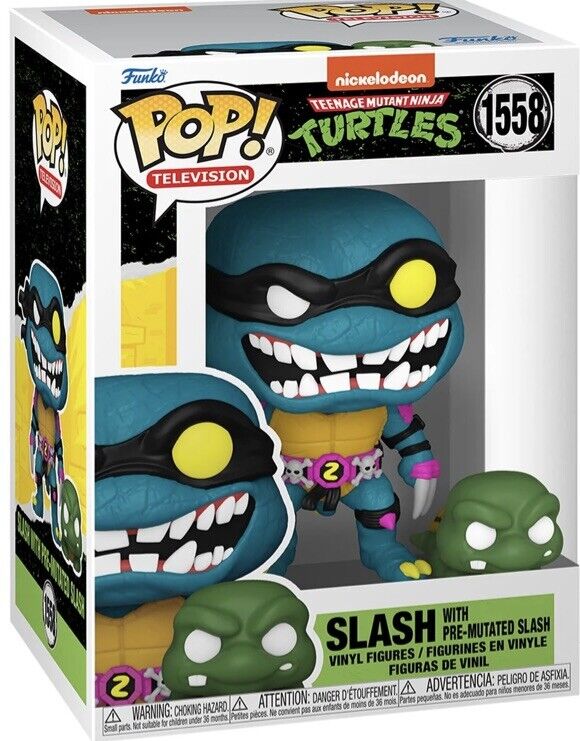 Teenage Mutant Ninja Turtles - Slash With Pre-Mutated Slash #1558 - POP!