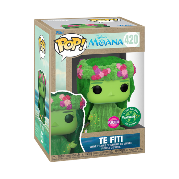 Disney Moana - Te Fiti (Earth Day 2022 Walmart Exclusive) (Flocked) #420 - POP!