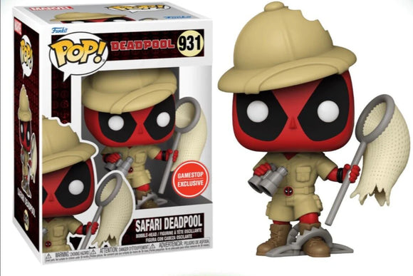 Deadpool - Safari Deadpool (Gamestop Exclusive) #931 - POP!