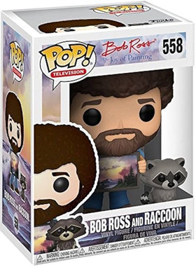 Bob Ross - Bob Ross and Raccoon #558 - POP!