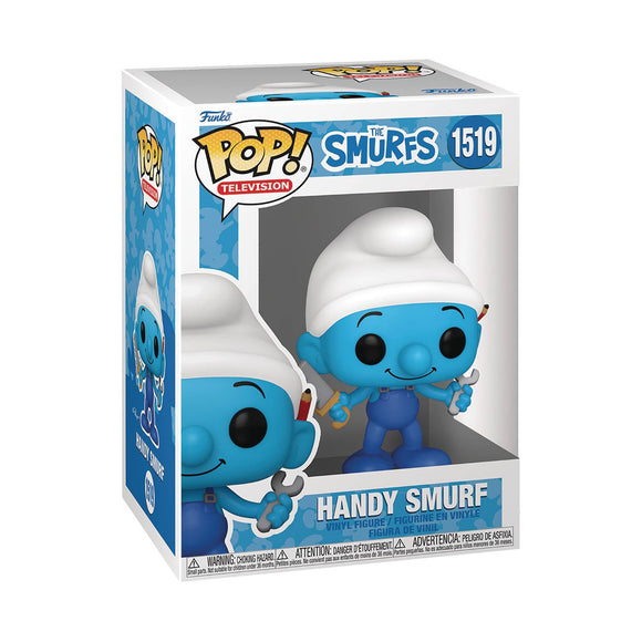 The Smurfs - Handy Smurf #1519 - POP!