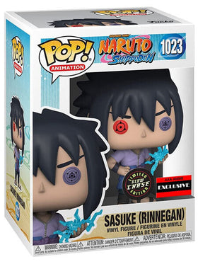 Naruto Shippuden - Sasuke (Rinnegan) (Glow Chase) (AAA Exclusive) #1023 - POP!