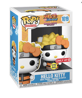 Naruto Shippuden x Hello Kitty - Hello Kitty (Target Exclusive GitD) #1019 - POP!