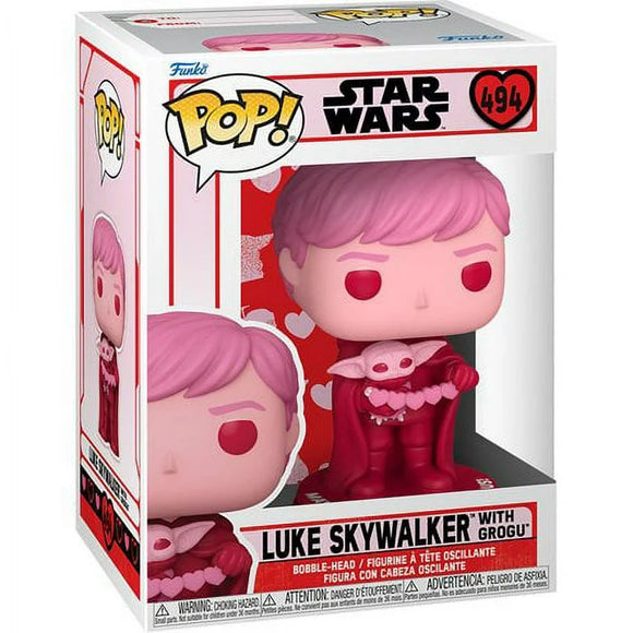 Star Wars - Luke Skywalker With Grogu #494 - POP!