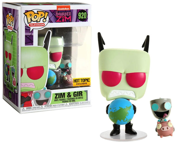 Invader Zim - Zim & Gir (Hot Topic Exclusive) #920 - POP!