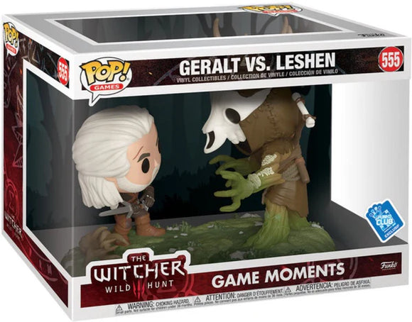 The Witcher Wild Hunt - Geralt vs. Leshen (Funko Insuder Club Exclusive) #555 - POP!