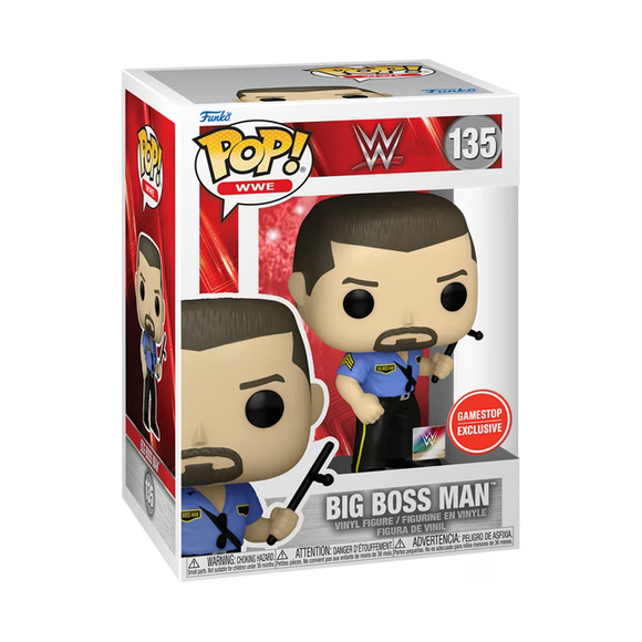 WWE - Big Boss Man (Gamestop) #135 - POP!
