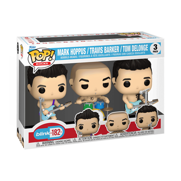 Blink-182 - Mark Hoppus/ Travis Barker / Tom Delonge 3 Pack  - POP!