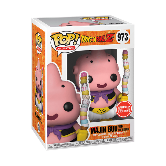 Dragon Ball Z - Majin Buu With Ice Cream (GameStop Exclusive) #973 - POP!