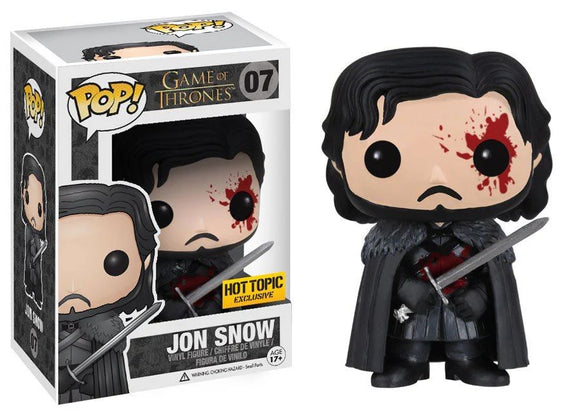 Game Of Thrones - Jon Snow (Hot Topic Exclusive) #07 - POP!