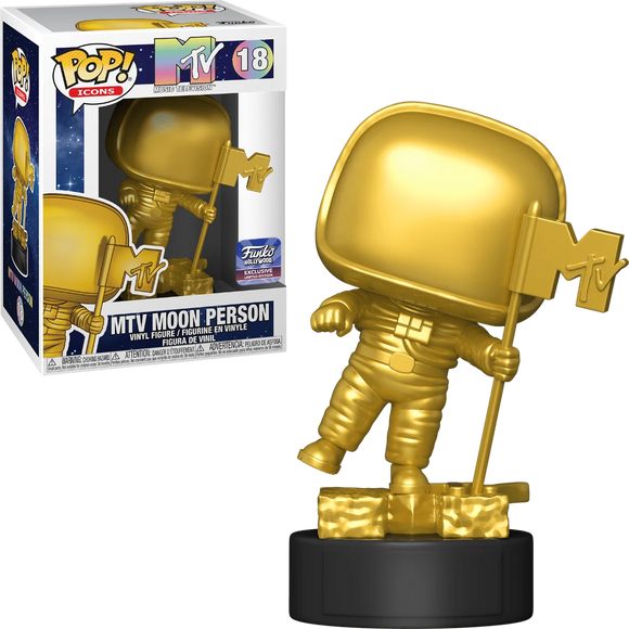 MTV Music Television - MTV Moon Person (Funko Hollywood Exclusive) #18 - POP!