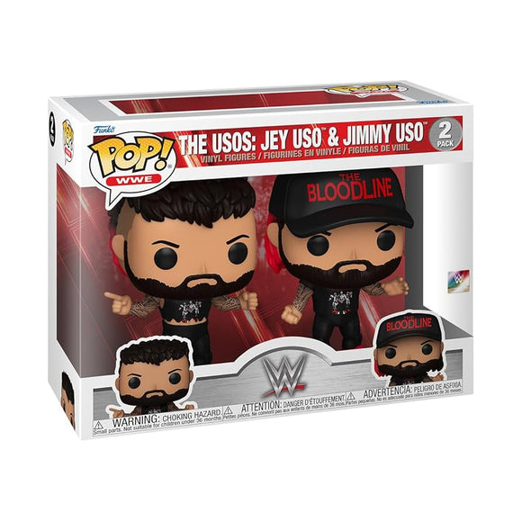 WWE - The Usos: Jey Uso & Jimmy Uso 2-Pack - POP!