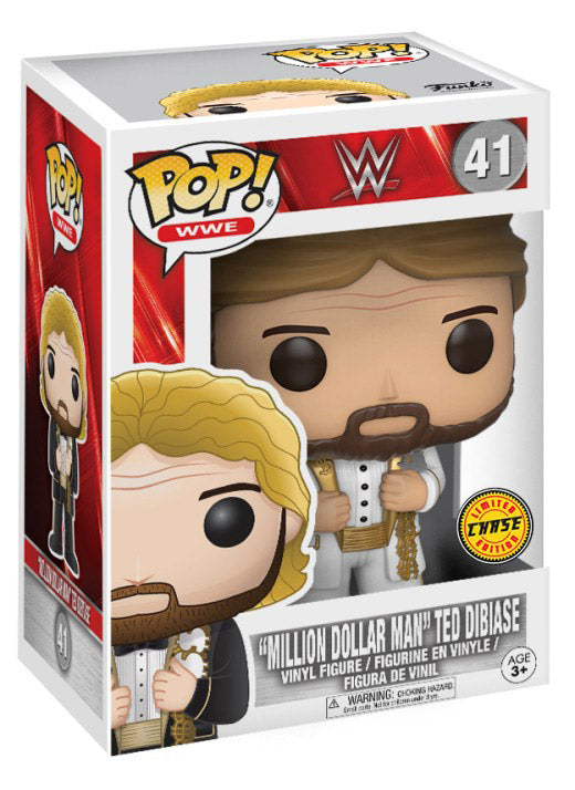 WWE - "Million Dollar Man" Ted Dibiase (Chase LE) #41 Funko - POP!