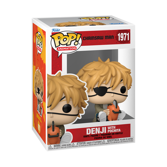 Chainsaw Man - Denji with Pochita #1971 - POP!