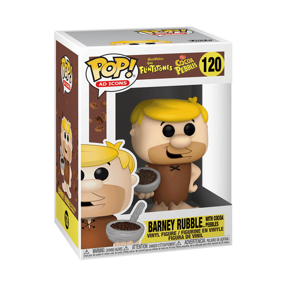 The Flintstones Cocoa Pebbles - Barney Rubble W/ Cocoa Pebbles #120 - POP!