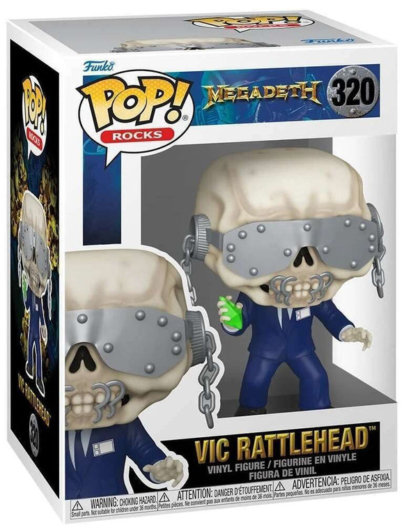 Megadeth - Vic Rattlehead #320 - POP!
