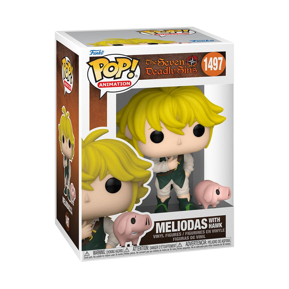 The Seven Deadly Sins - Meliodas with Hawk #1497 - POP!