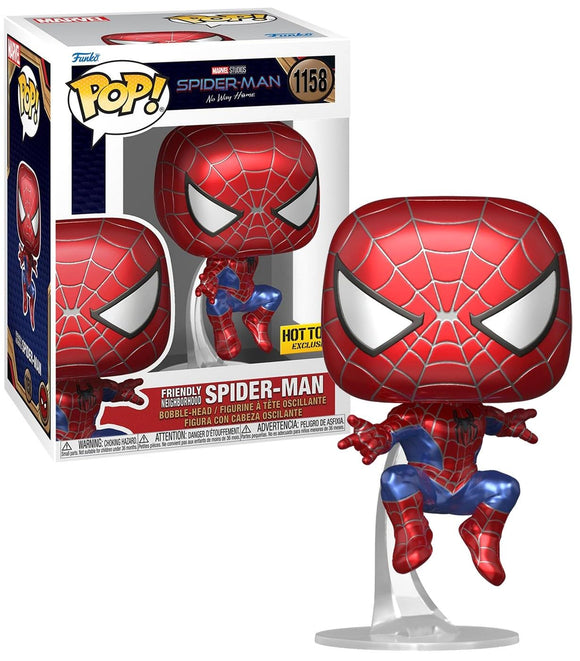 Spider-Man No Way Home - Friendly Neighborhood Spider-Man (Hot Topic Exclusive) #1158 - POP!