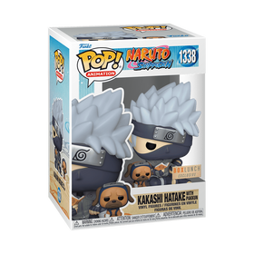 Naruto Shippuden - Kakashi Hatake With Pakkun (Box Lunch Exclusive) #1338 - POP!
