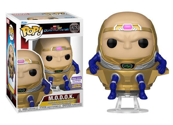 Marvel Ant-Man And The Wasp Quantumania - M.O.D.O.K. (Funko 2023 Summer Convention LE) #1262 - POP!