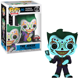 DC Super Heroes - The Joker (GITD/ Special Edition) #414 - POP!