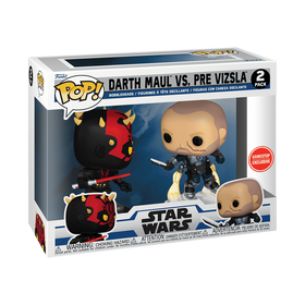 Star Wars - Darth Maul VS. Pre Vizsla (Gamestop Exclusive) 2 Pack - POP!
