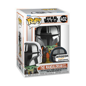 Star Wars - The Mandalorian With Grogu (Amazon Exclusive) #402 - POP!