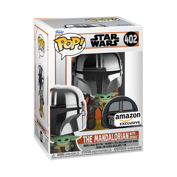 Star Wars - The Mandalorian With Grogu (Amazon Exclusive) #402 - POP!
