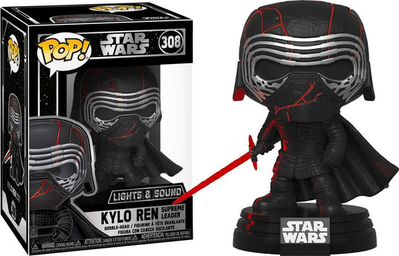 Star Wars - Kylo Ren Supreme Leader Light & Sound #308 - POP!