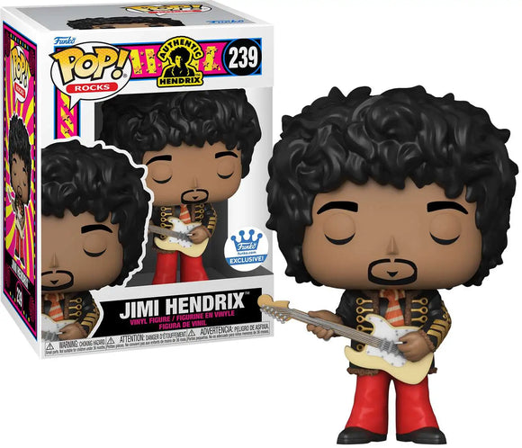 Authentic Hendrix - Jimi Hendrix (Funko Exclusive) #239 - POP!