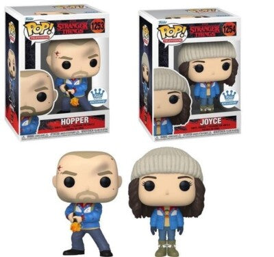 Stranger Things - Joyce and Hopper (Funko.com Exclusive) #1253-1254 - POP!