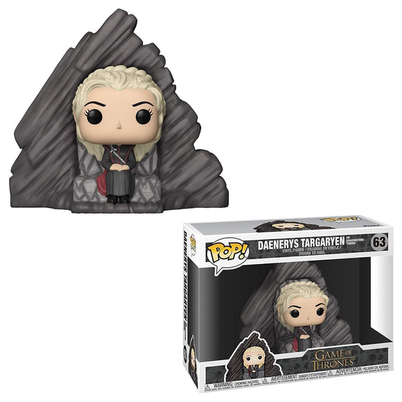 Game of Thrones - Daenerys Targaryen on Dragonstone Throne #63 - POP!