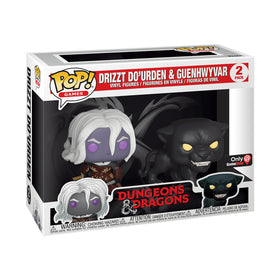 Dungeons & Dragons - Drizzt Do'urden & Guenhwyvar (GameStop Exclusive) 2 Pack - POP!