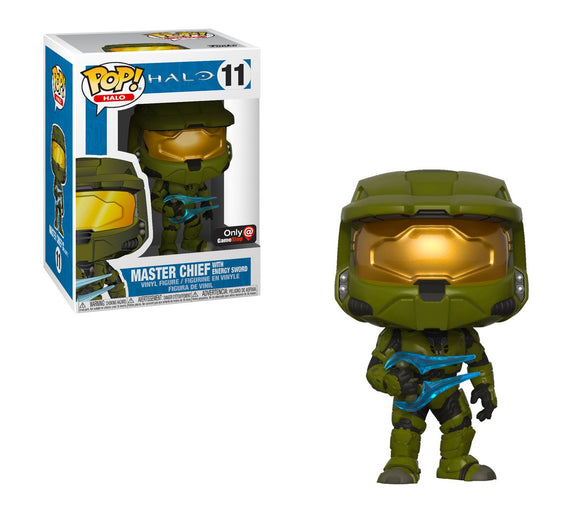 Halo - Master Chief With Energy Sword (Gamestop Exclusive) #11 - POP!