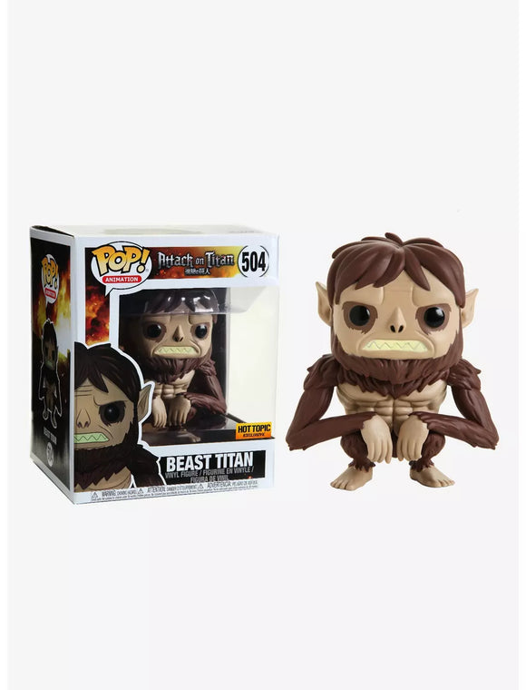 Attack on Titan - Beast Titan (Hot Topic Exclusive) #504 - POP!