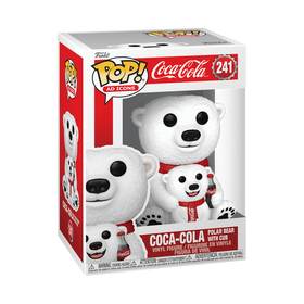Coca-Cola - Coca-Cola Polar Bear With Cub #241 - POP!