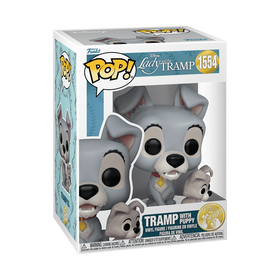 Lady and the Tramp - Tramp with Puppy #1554 - POP!