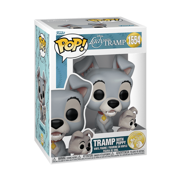 Lady and the Tramp - Tramp with Puppy #1554 - POP!