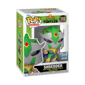 Mighty Morphin Power Rangers Teenage Mutant Ninja Turtles - Shredder (Funko Funkon 2022 LE) #110 - POP!