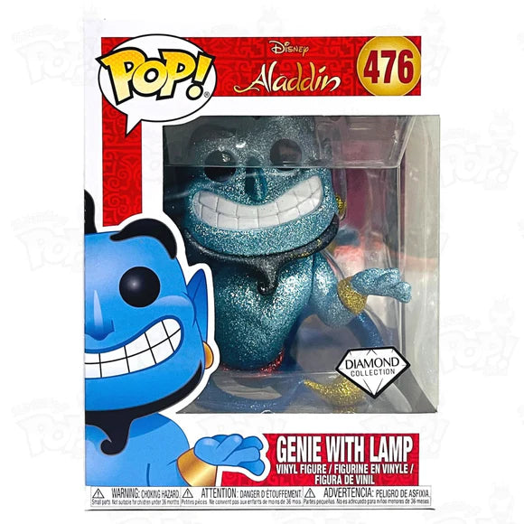 Disney Aladdin - Genie with Lamp (Diamond Collection) #476 - POP!