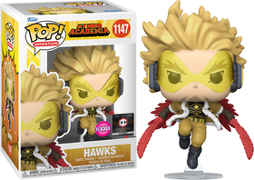 My Hero Academia - Hawks (Flocked) (Chalice Collectables) #1147 - POP!
