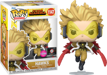 My Hero Academia - Hawks (Flocked) (Chalice Collectables) #1147 - POP!