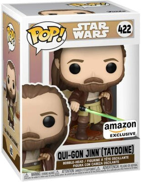 Star Wars - Qui-Gon Jinn (Tatooine) (Amazon Exclusive) #422 - POP!