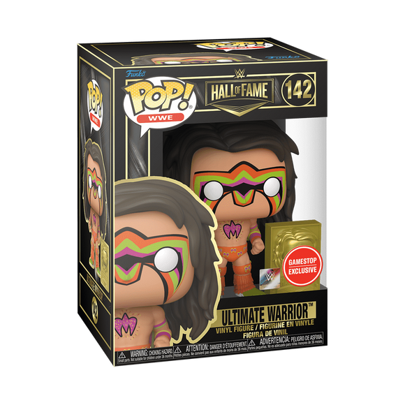 Hall Of Fame - Ultimate Warrior (Gamestop Exclusive) #142 - POP!