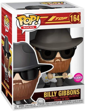 ZZ Top - Billy Gibbons (Flocked) #164 - POP!
