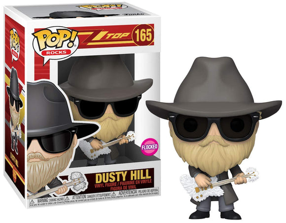 ZZ Top - Dusty Hill (Flocked) #165 - POP!