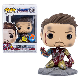 Marvel Avengers Endgame - Iron Man [I Am Iron Man] (GitD) (PX Previews Exclusive) #580 - POP!