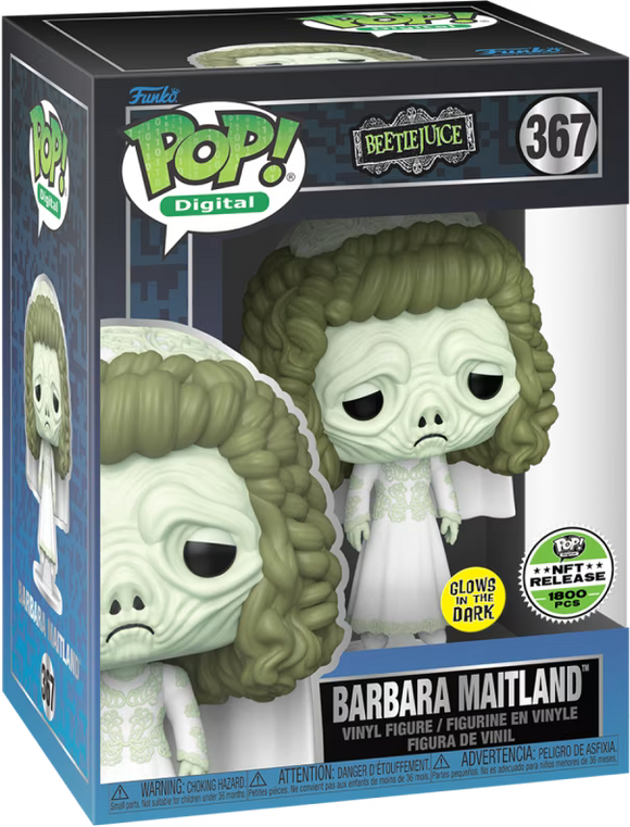Beetlejuice - Barbara Maitland (NFT Release) (GITD) #367 - POP!
