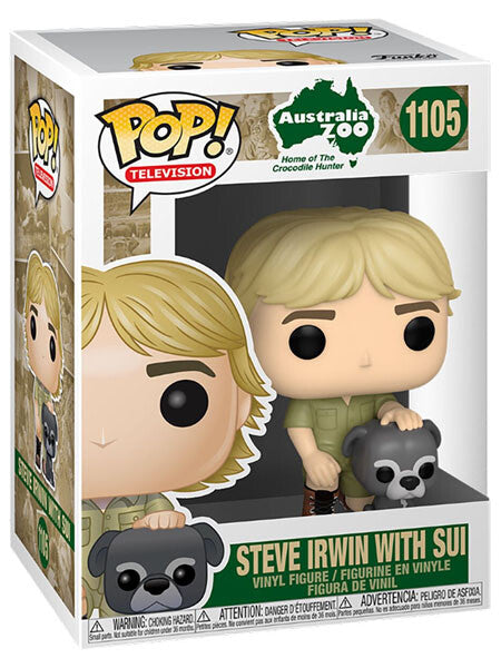 Australia Zoo - Steve Irwin with Sui #1105 - POP!