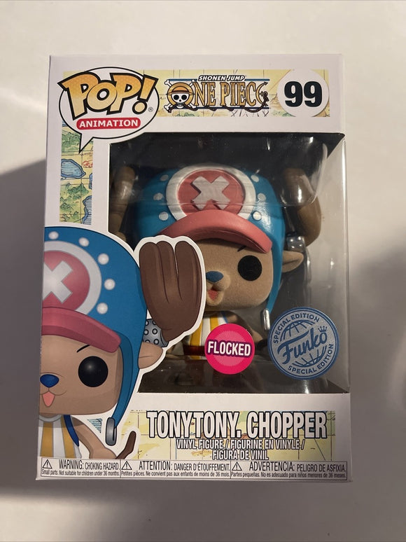 One Piece - Tony Tony Chopper (Flocked) (Funko Special Edition) #99 - POP!